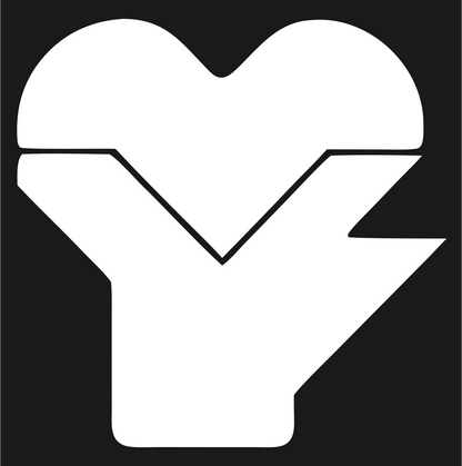 Heart in Hand Logo #1a1a1a/#ffffff
