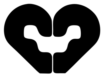 Puzzle Heart Hands Logo