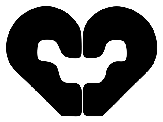 Puzzle Heart Hands Logo