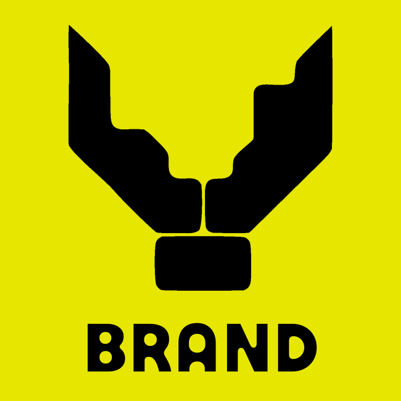 Brutalist Open Hands Logo preview