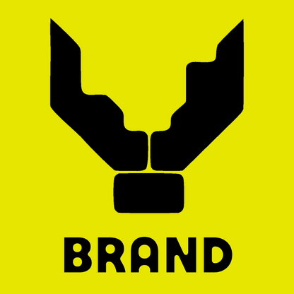 Brutalist Open Hands Logo preview