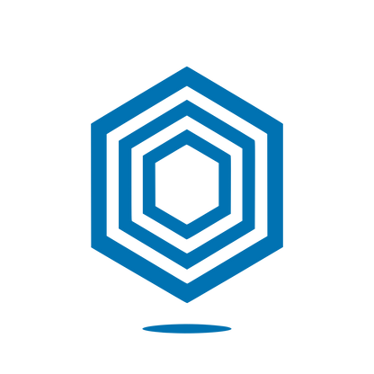 Hexagon Layers Logo #0072B2