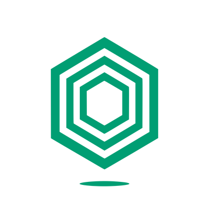 Hexagon Layers Logo #009E73