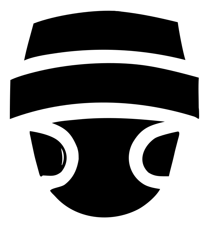 Dome Capsule Visor Logo