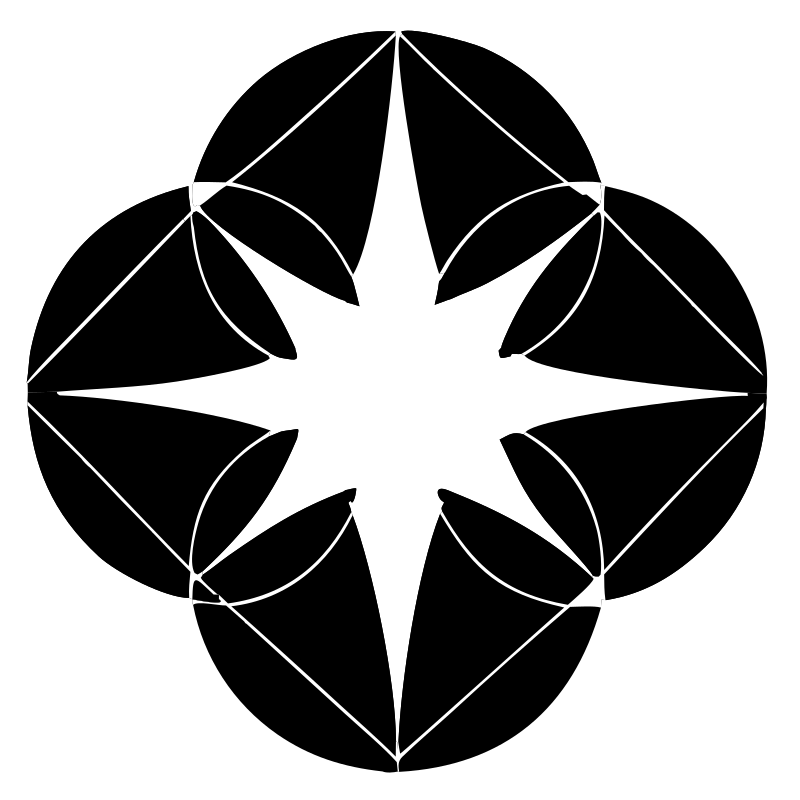 Four Circle Star Logo
