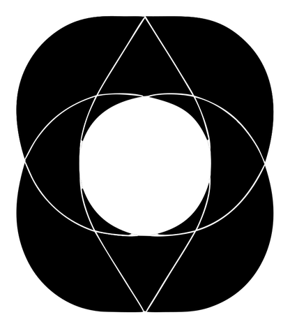 Circle Triangle Overlap Logo