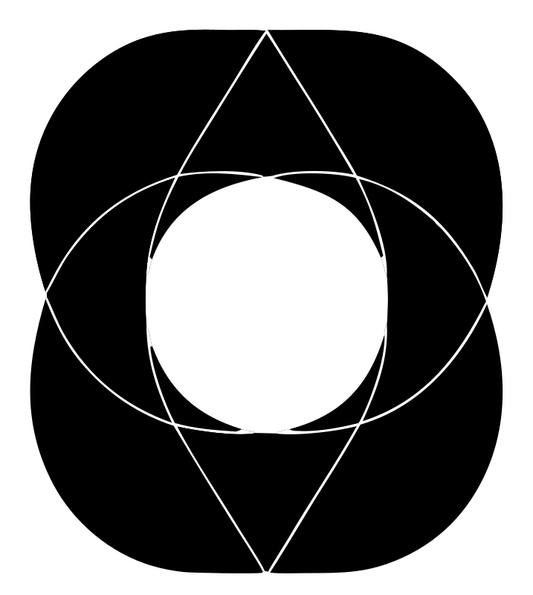 Circle Triangle Overlap Logo