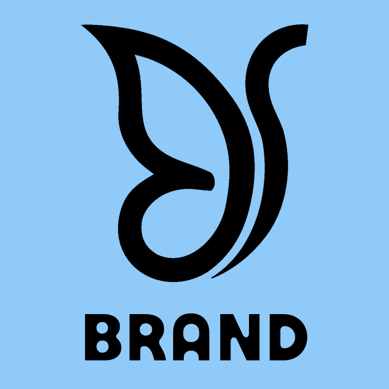 Tulip Butterfly Silhouette Logo preview