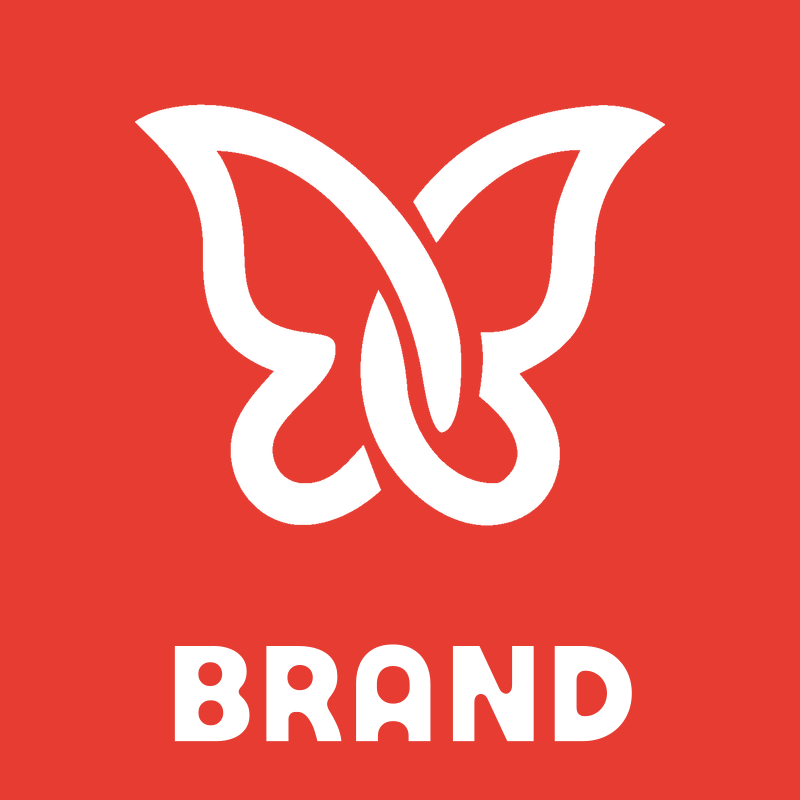 Interlocking Loop Butterfly Logo preview