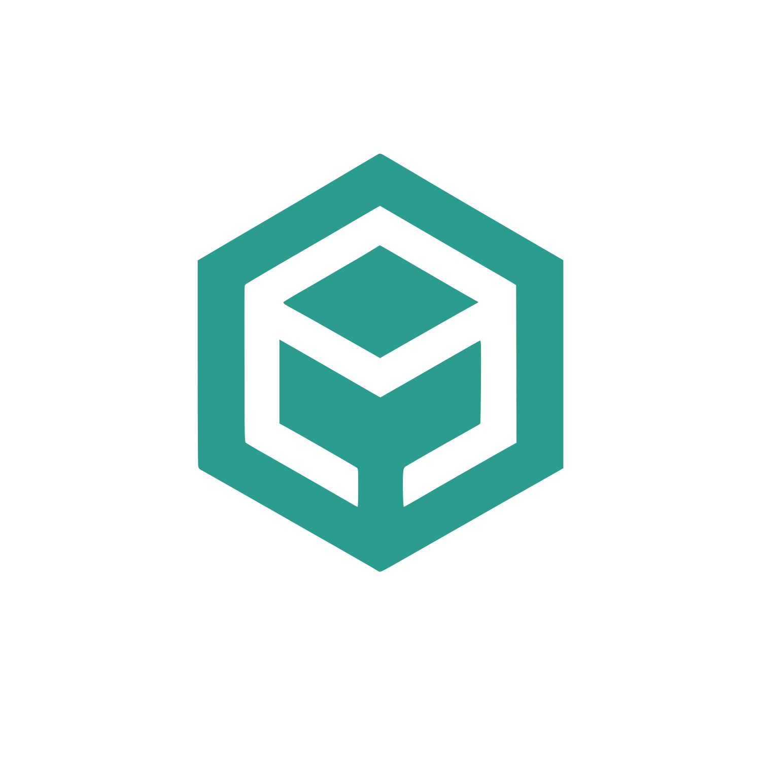 Hexagon Logo #2A9D8F