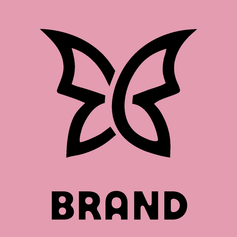 Open Wing Butterfly Logo preview
