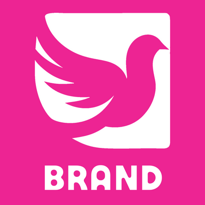 Dove Square Negative Space Logo preview