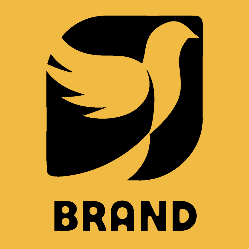 Dove in Square Logo preview