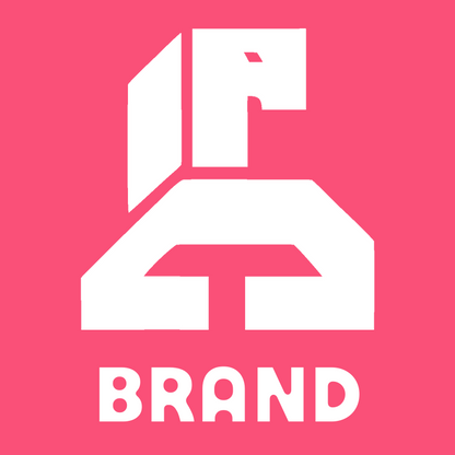 Brutalist Block Horse Logo preview