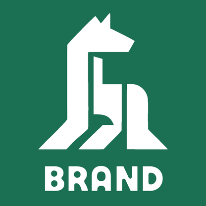 Brutalist Horse Pillar Logo preview