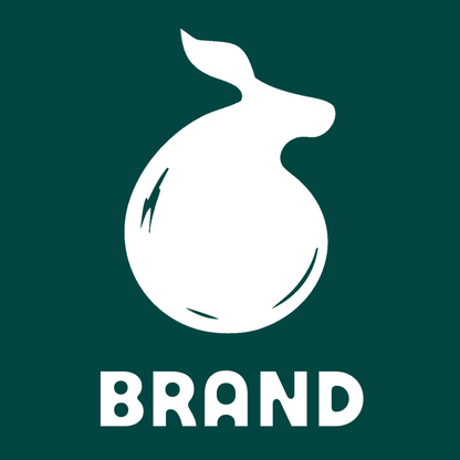 Curled Deer Body Logo preview