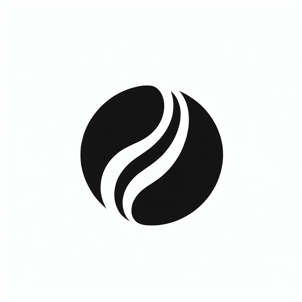 Swoosh Circle Logo