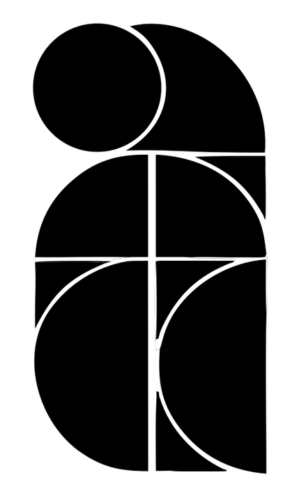 Bauhaus Penguin Abstract Logo