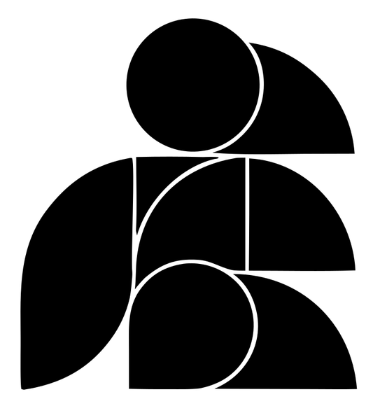 Bauhaus Circle Penguin Logo