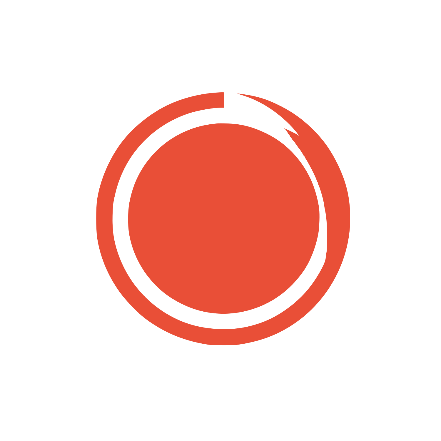 Abstract Circle Logo #E94F37