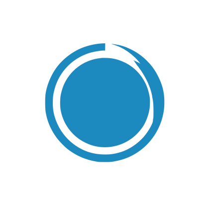 Abstract Circle Logo #1C89BF