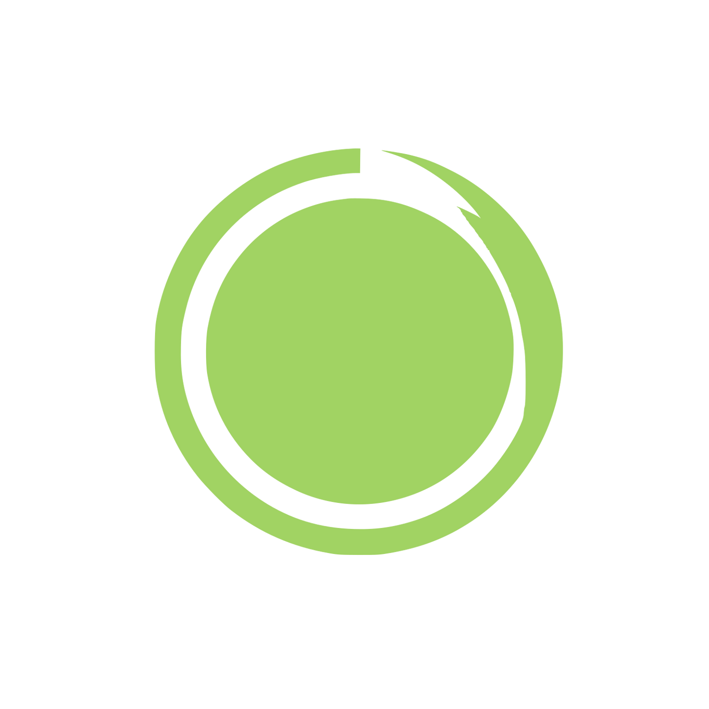 Abstract Circle Logo #A1D363