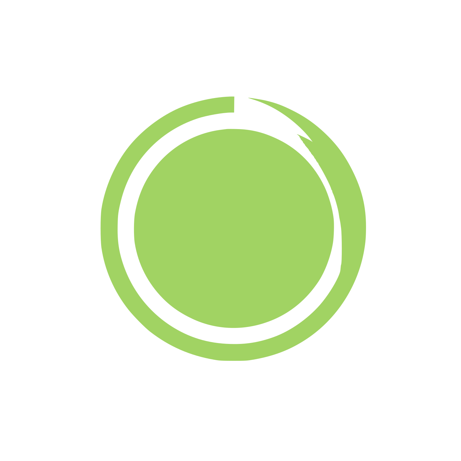 Abstract Circle Logo #A1D363