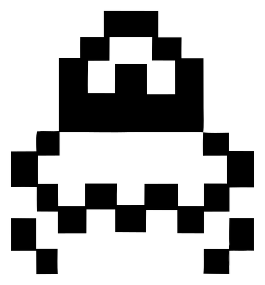 Pixel Sloth Face Logo