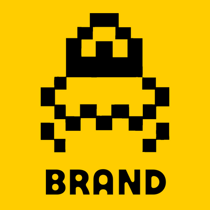 Pixel Sloth Face Logo preview