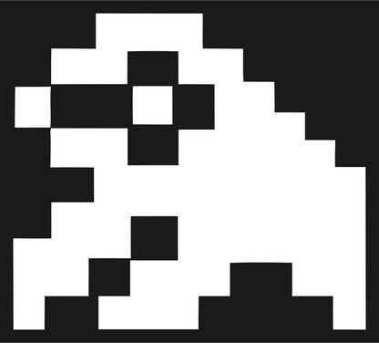 Pixel Sloth Climbing Logo #1a1a1a/#ffffff