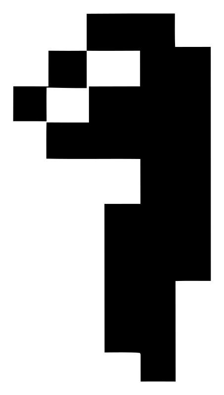 Pixel Sloth Profile Logo