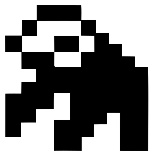 Pixel Sloth Crawling Logo