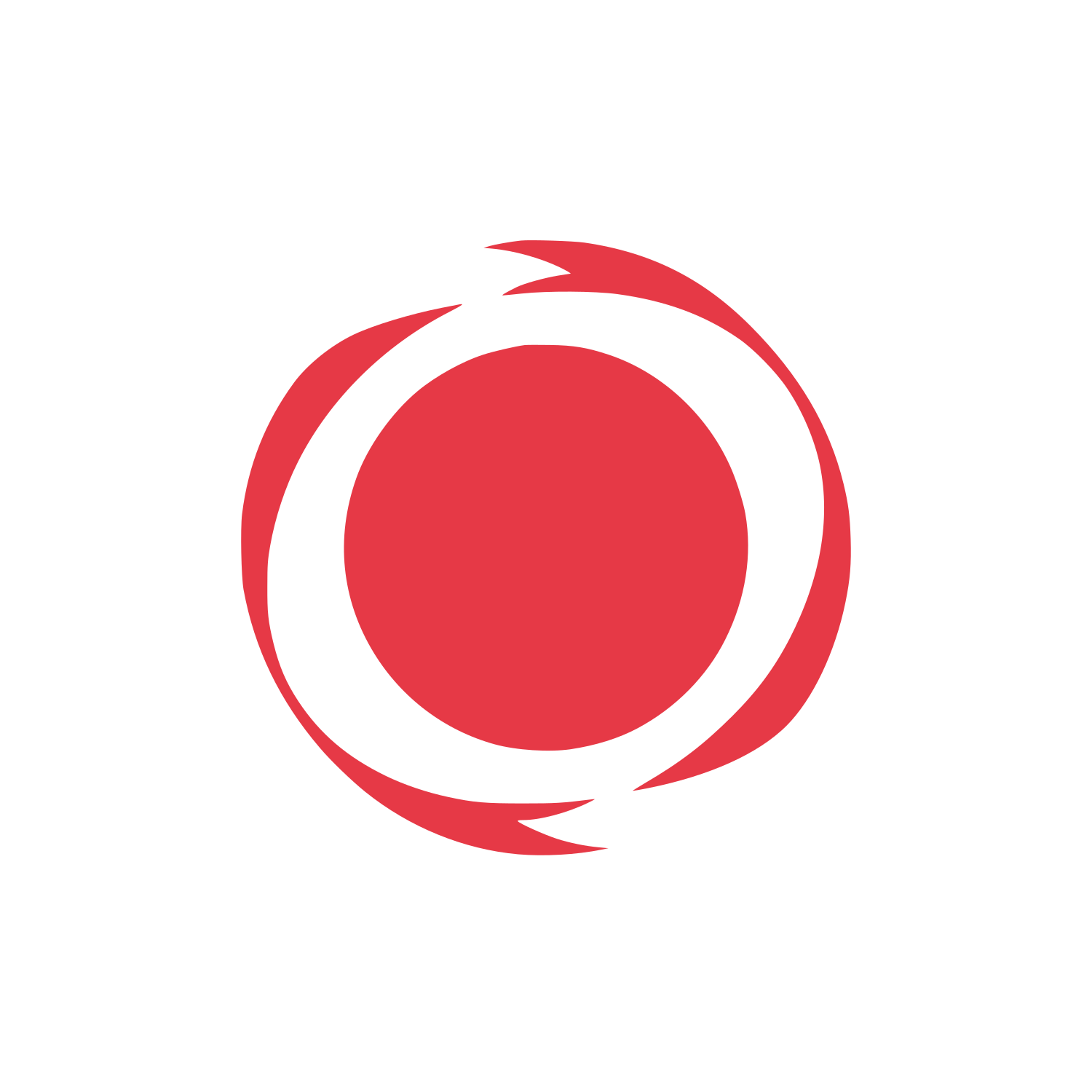 Circle Logo #E63946