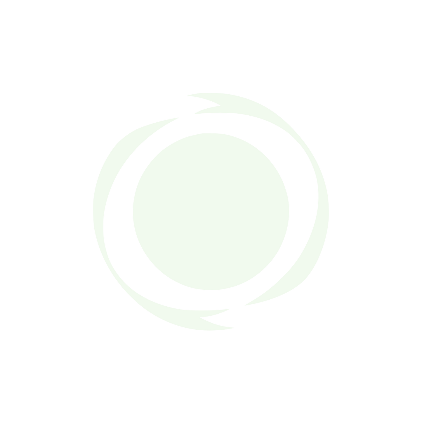 Circle Logo #F1FAEE
