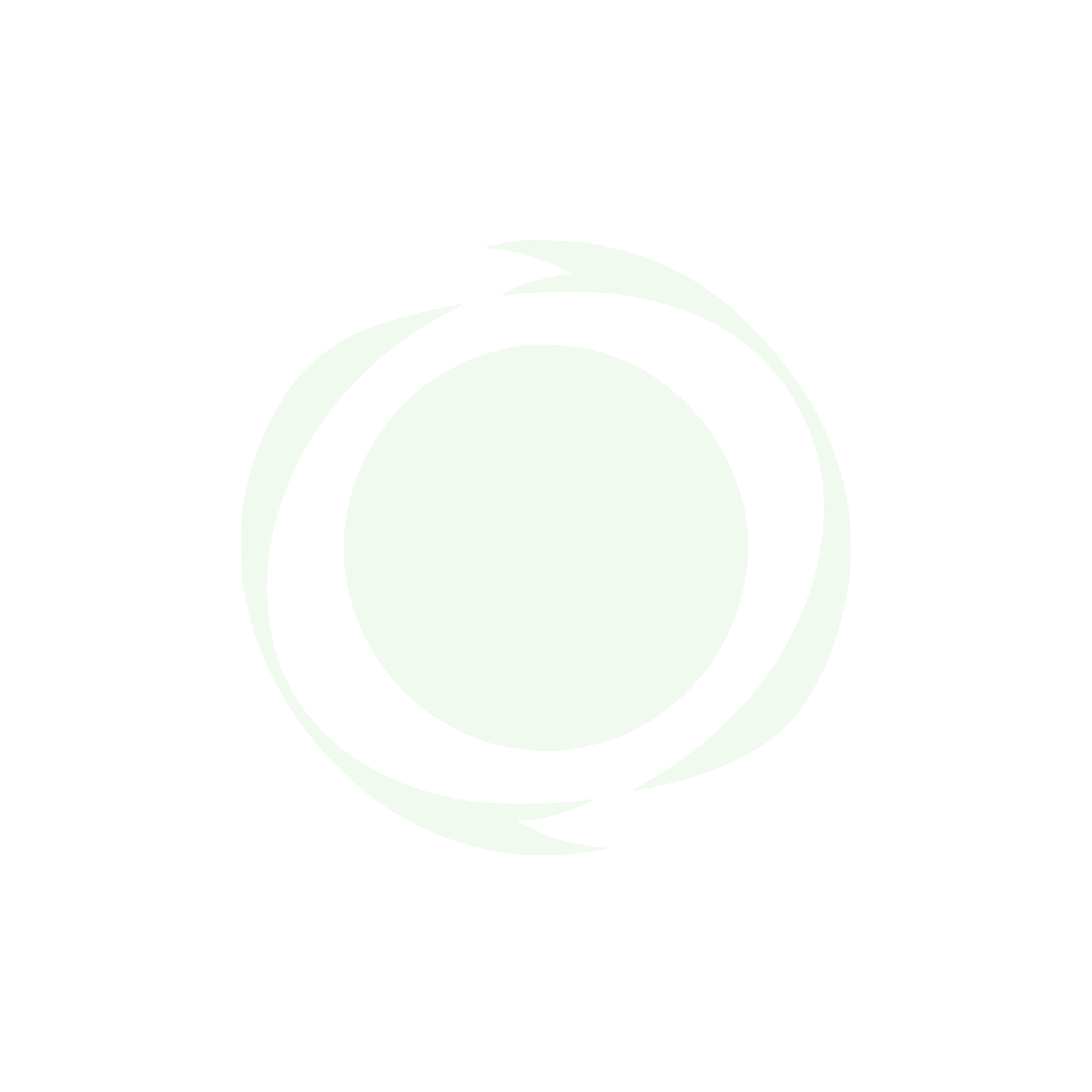Circle Logo #F1FAEE