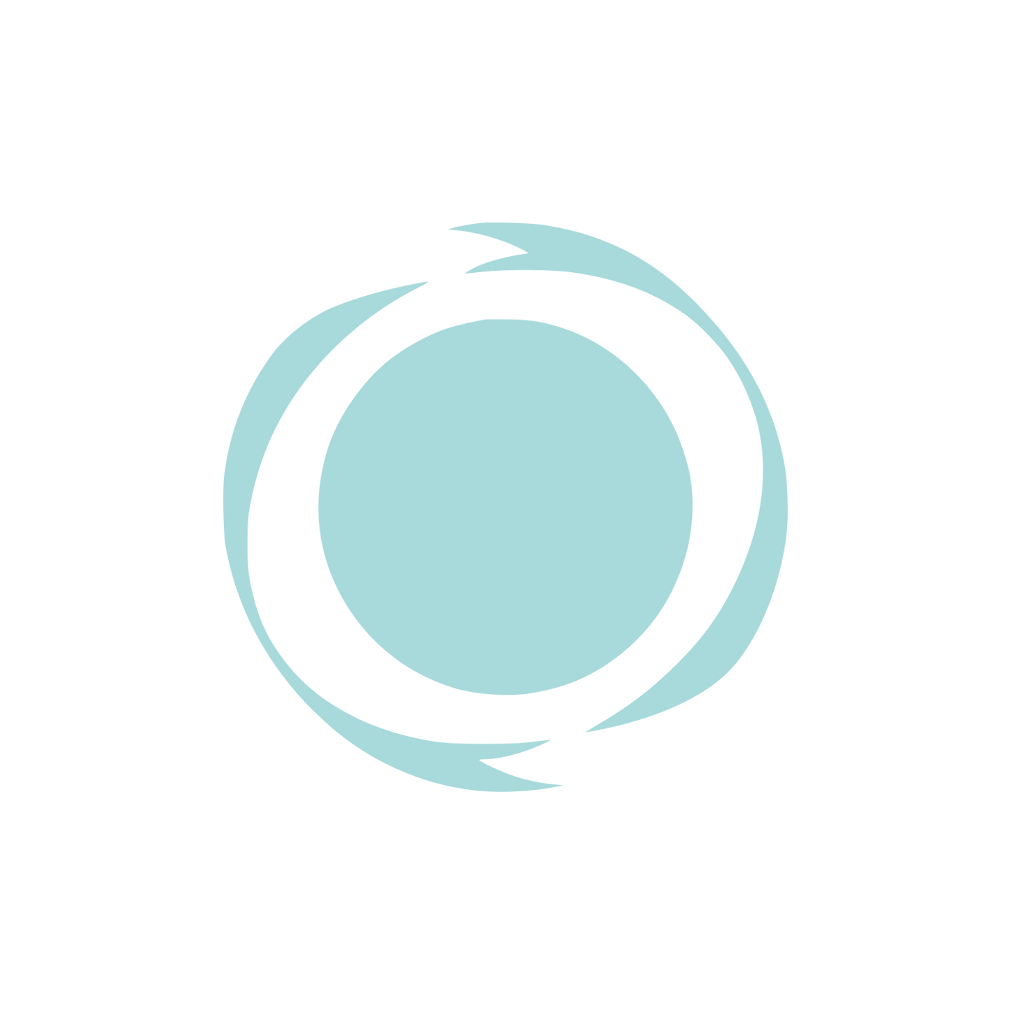 Circle Logo #A8DADC