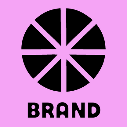 Radial Segments Leaf Logo preview