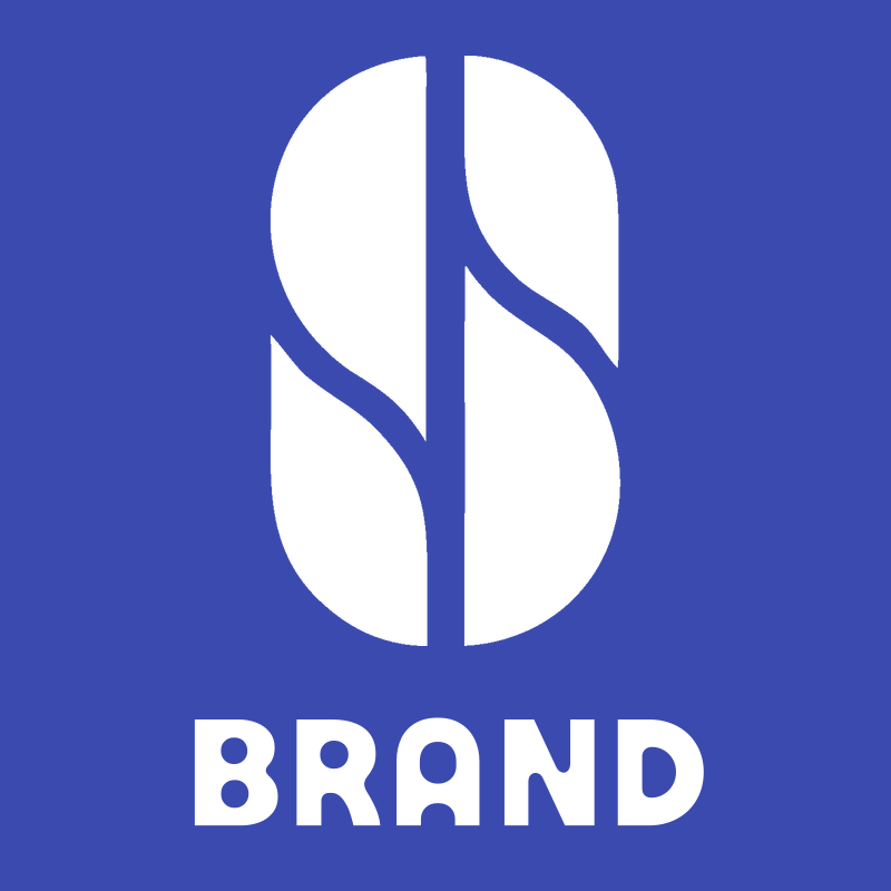 Split Curve Leaf Logo preview