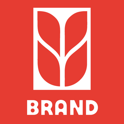 Paired Leaves Stem Logo preview