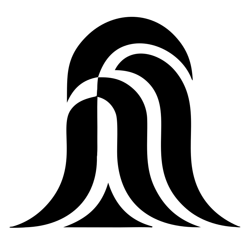 Arched Cascade Wave Logo