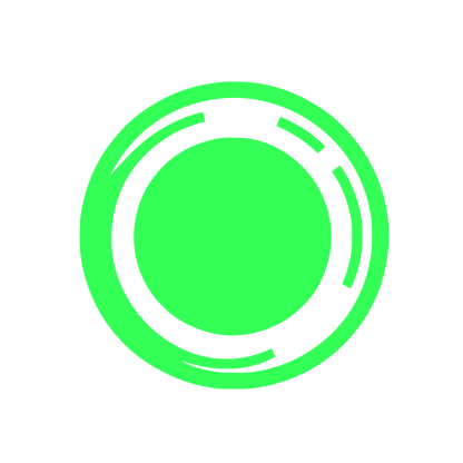 Circular Abstract Logo #33FF57