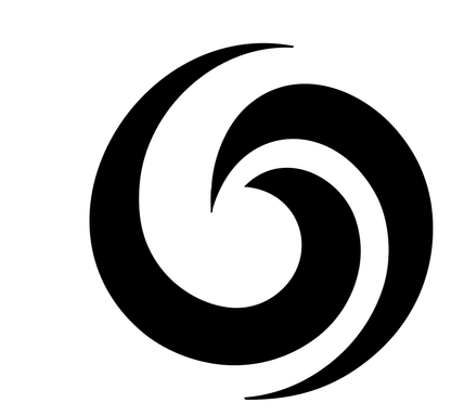 Vortex Spiral Swirl Logo