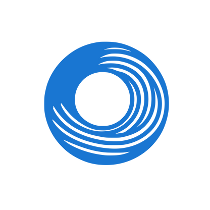 Circle Swirl Logo #1976D2