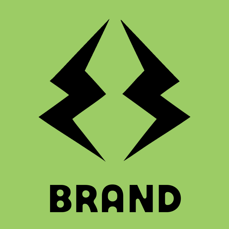 Mirrored Lightning Bolt Logo preview