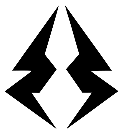 Dual Lightning Bolt Logo