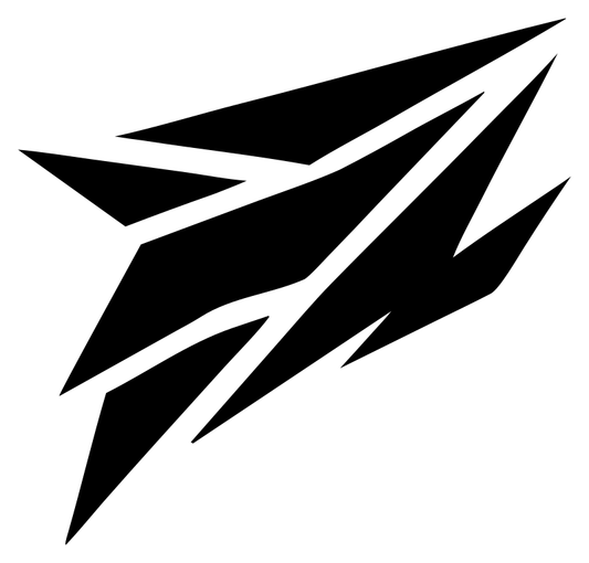 Jagged Wing Slash Logo
