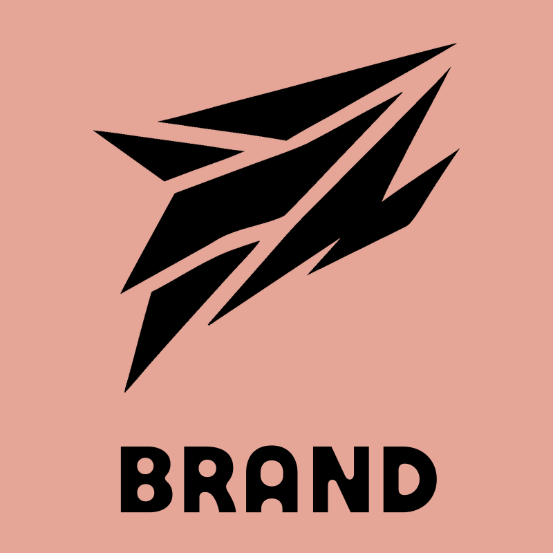 Jagged Wing Slash Logo preview
