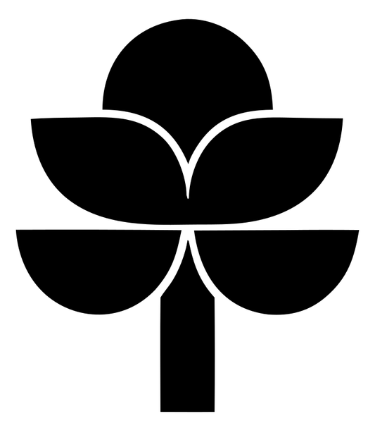 Brutalist Orchid Tree Logo