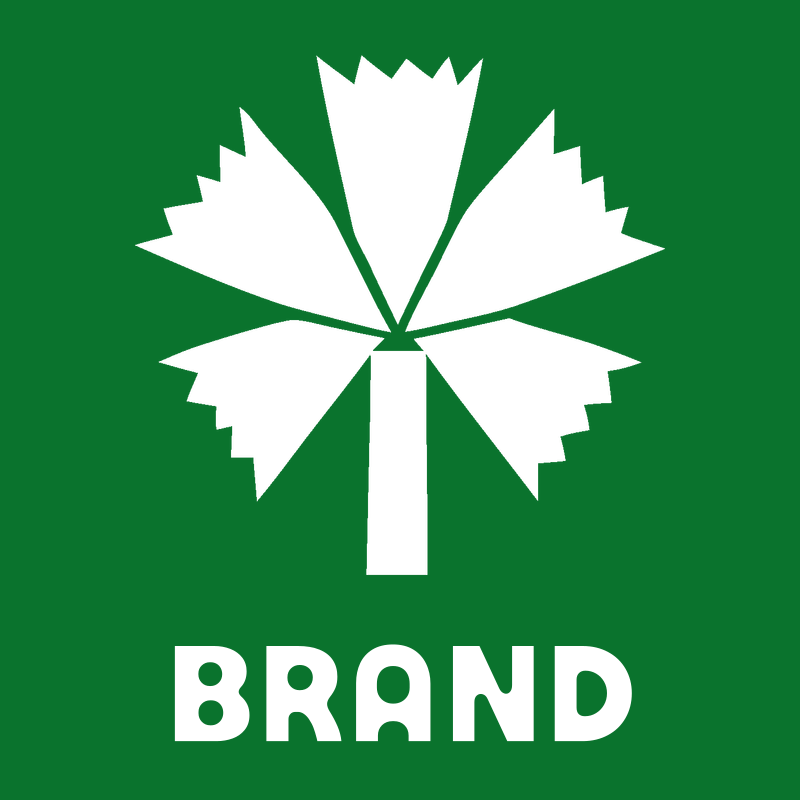 Brutalist Palm Leaf Logo preview