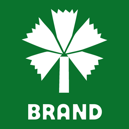 Brutalist Palm Leaf Logo preview